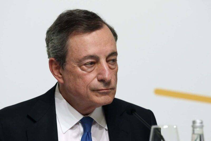 Mario Draghi discorso al Senato (Getty Images)