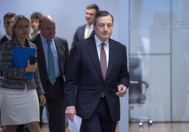Mario Draghi, il Premier incaricato parla in Aula al Senato (Getty Images)