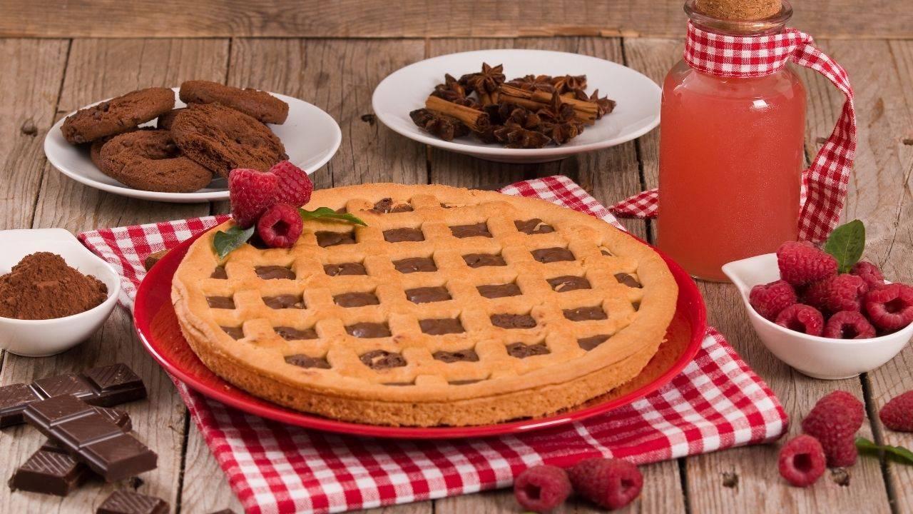 crostata nutella morbida