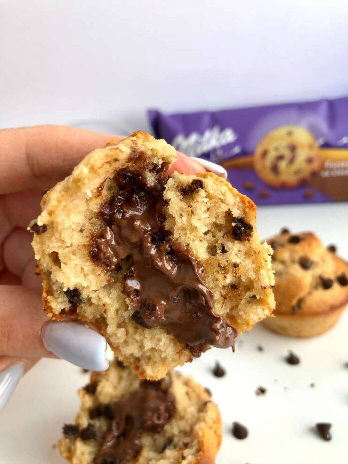 Milka Muffin Cookies: soffici muffin dal cuore super cioccolatoso!