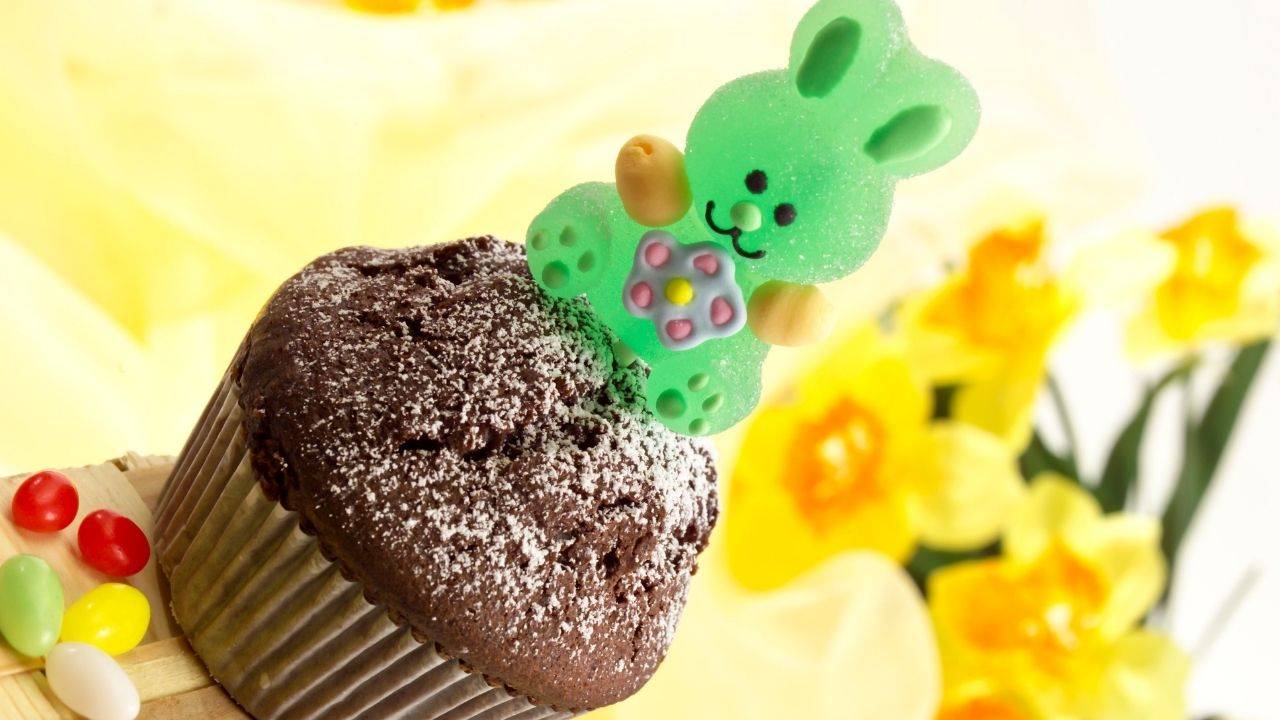 muffin cioccolato uova pasqua