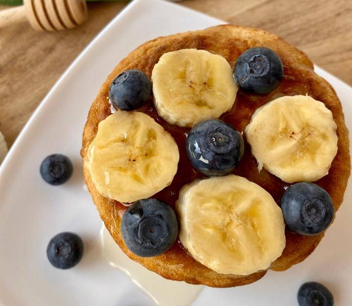 vegan banana pancake 
