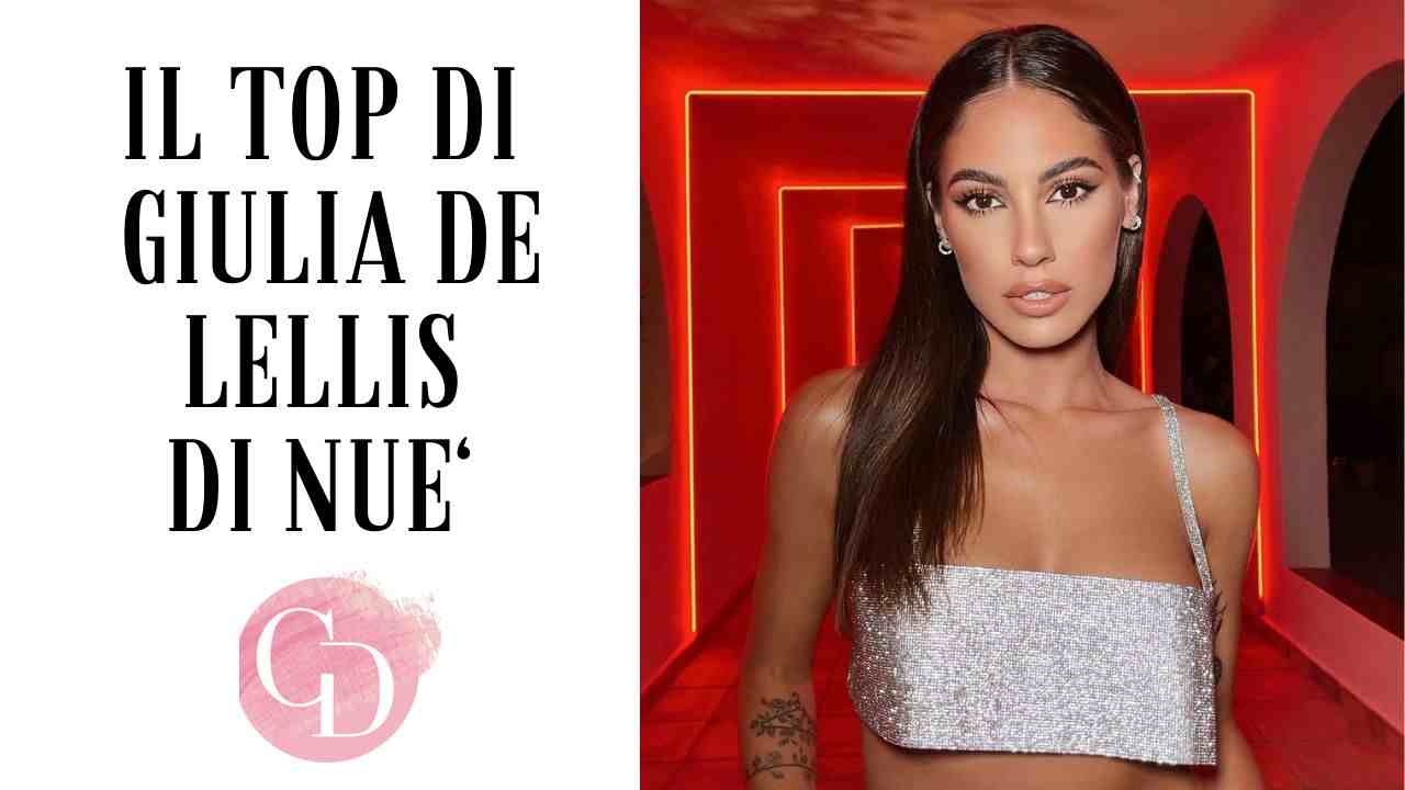 Top Nué di Giulia De Lellis