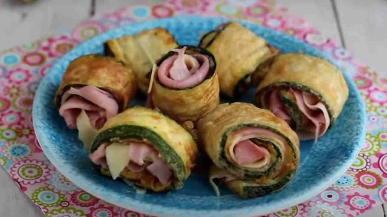 Rotolini di zucchine