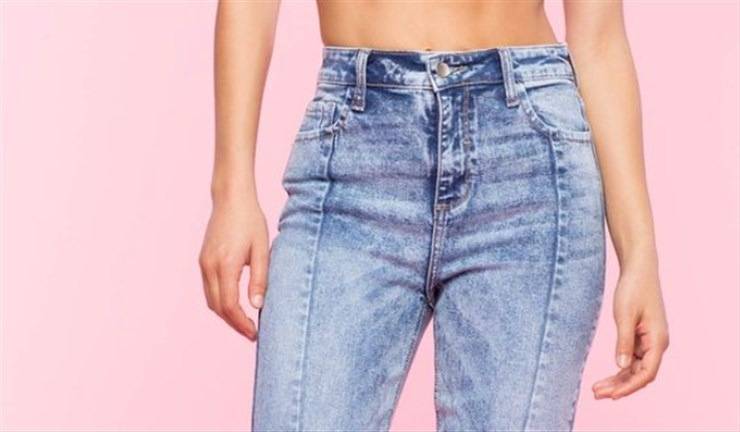 jeans pancia