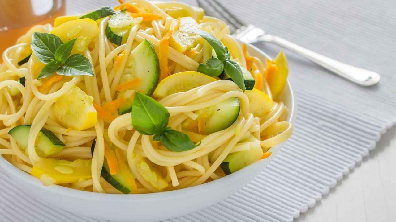 pasta zucchine fiori di zucca