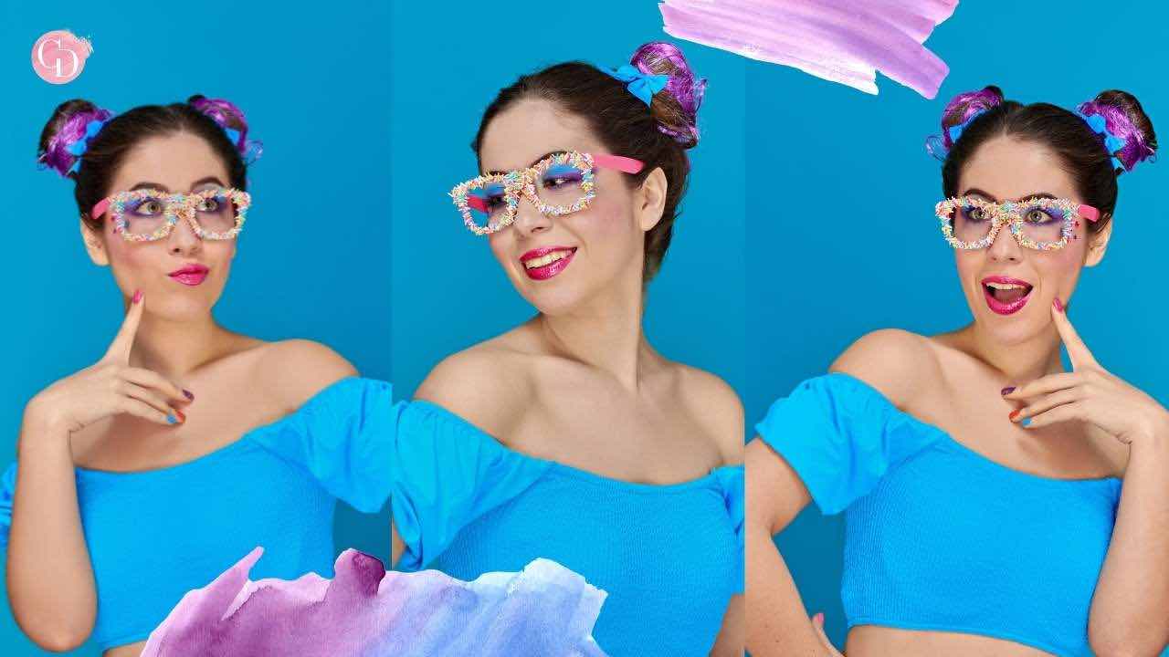 Trucco perfetto con gli occhiali? Puoi farlo da sola, in pochi minuti.  Alcuni consigli per non sbagliare!