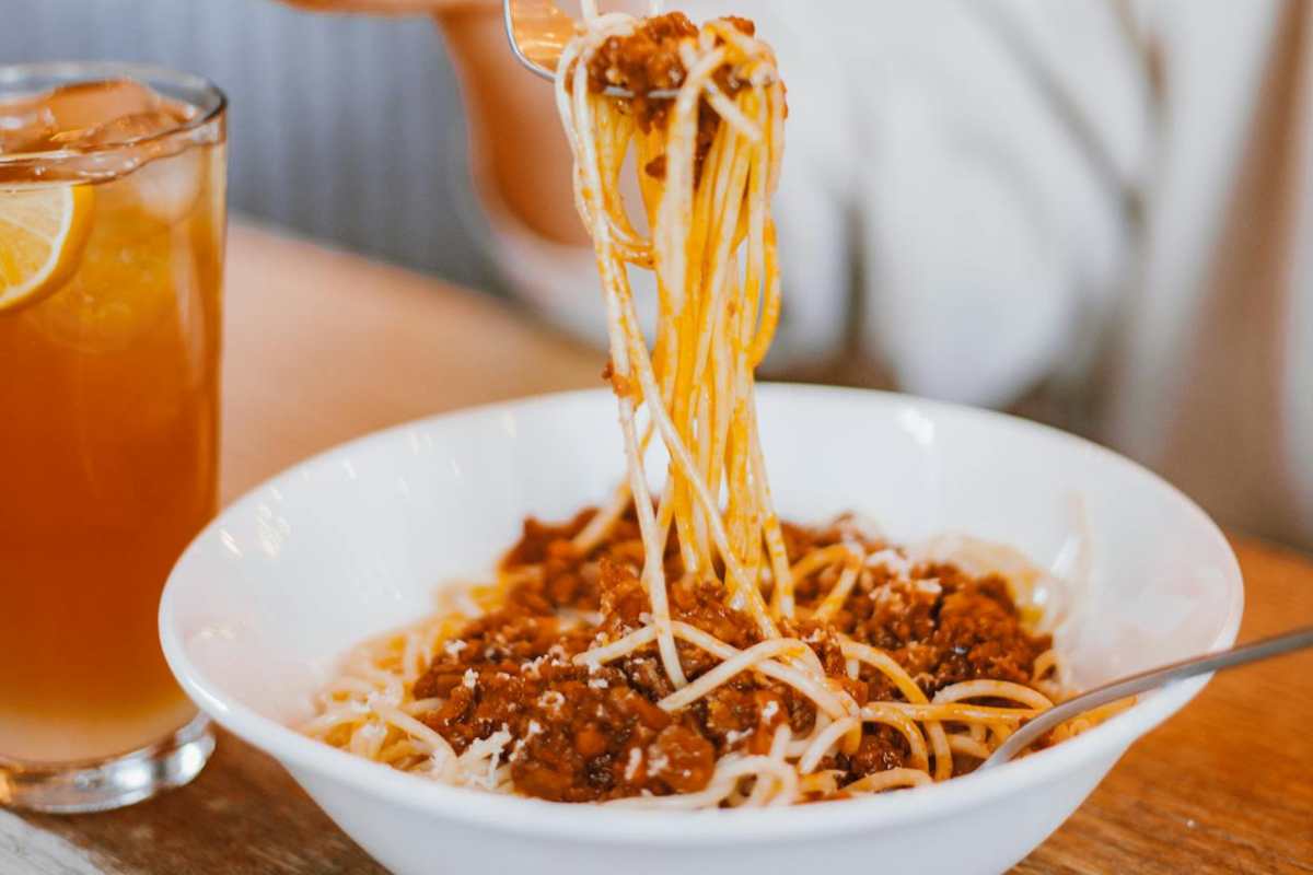 Ragù con spaghetti
