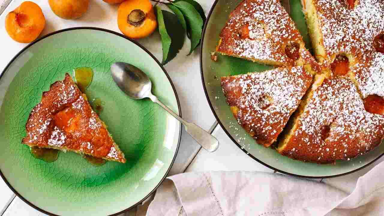 torta di albicocche