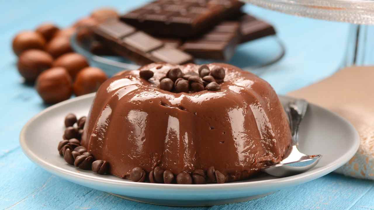 budino al cioccolato