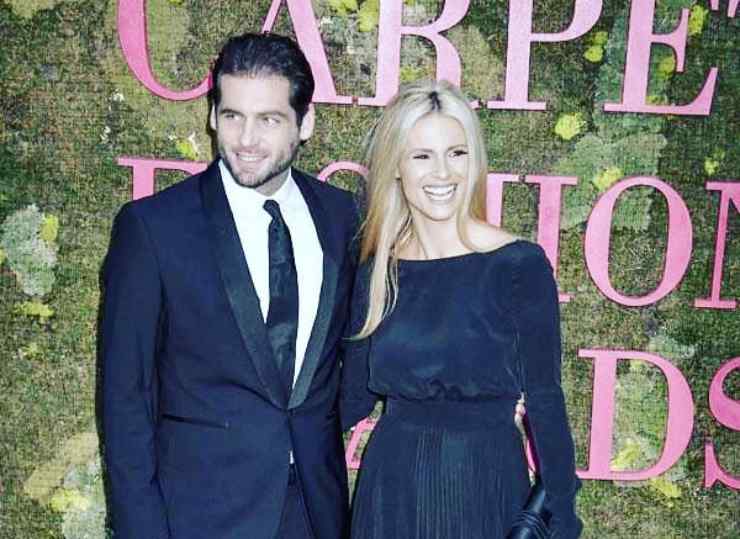 tomaso trussardi e michelle hunziker