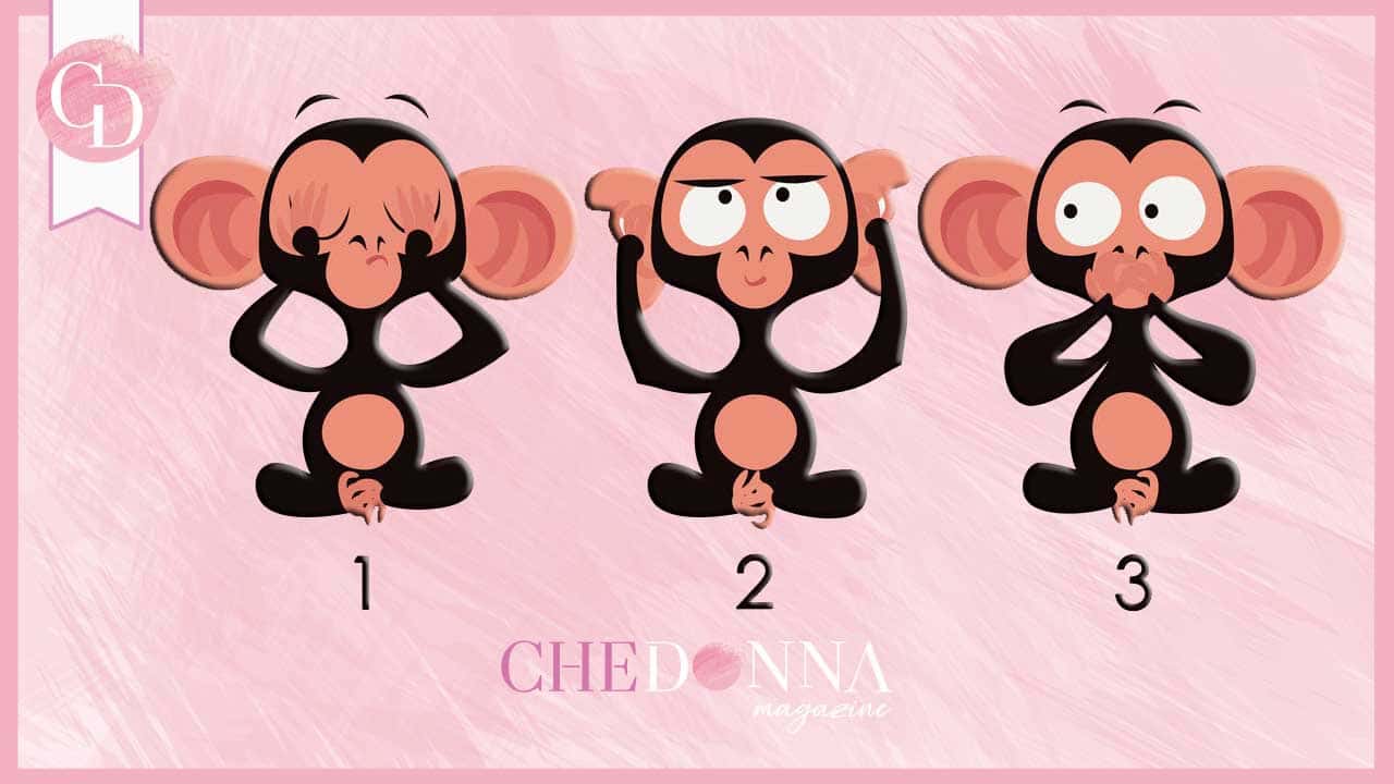 Test delle 3 scimmie | non vedo | non sento | non parlo - Vimarsana News