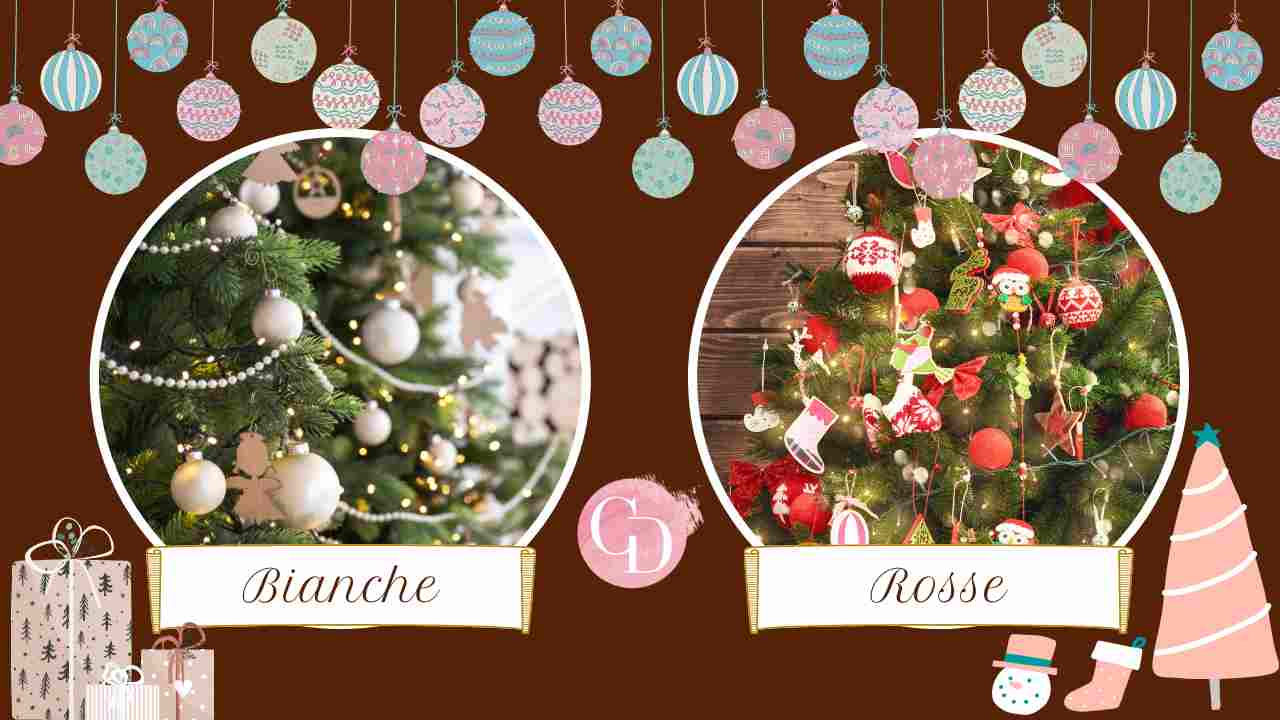 test decorazioni albero di Natale