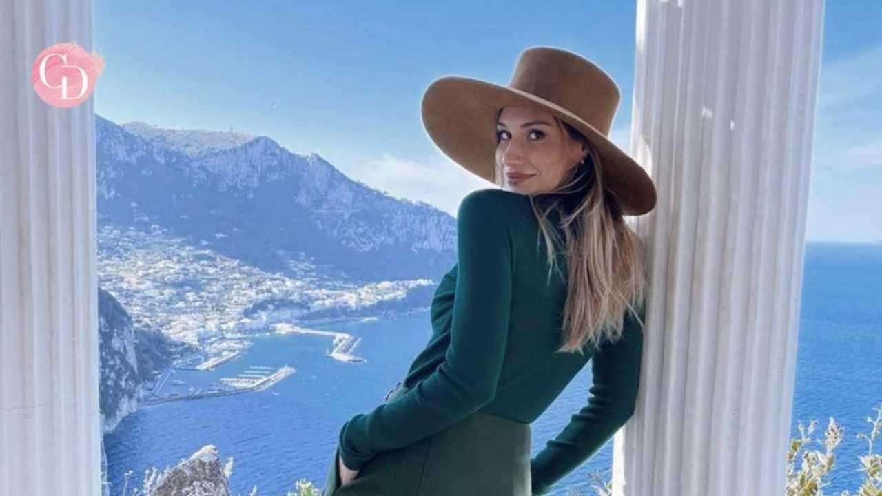 Beatrice Valli a Capri