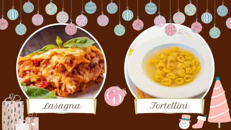 test natale lasagna tortellini