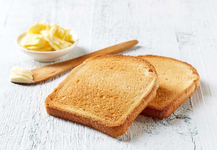 pane tostato a dieta