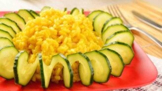 Risotto con zucchine