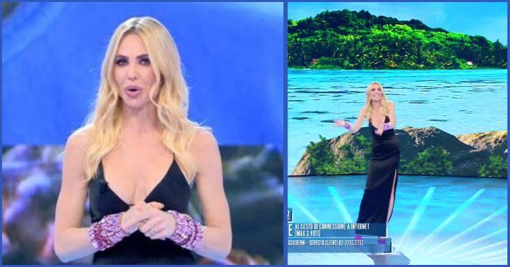 ilary blasi look isola famosi