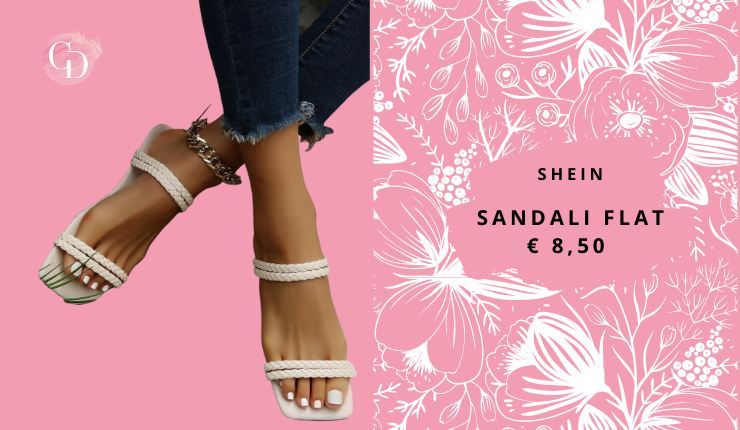 Sandali flat trendy