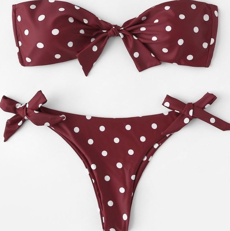 Bikini a pois 2-7-22