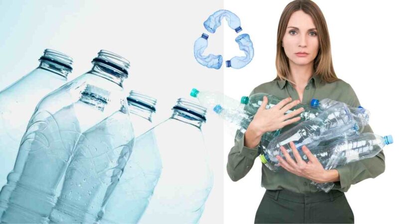 pericolo riciclo bottiglie usa e getta