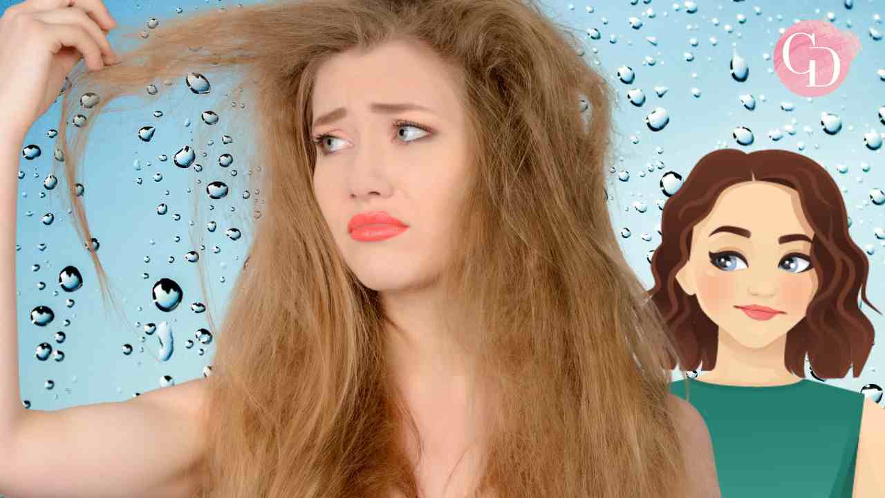 proteggere capelli da pioggia