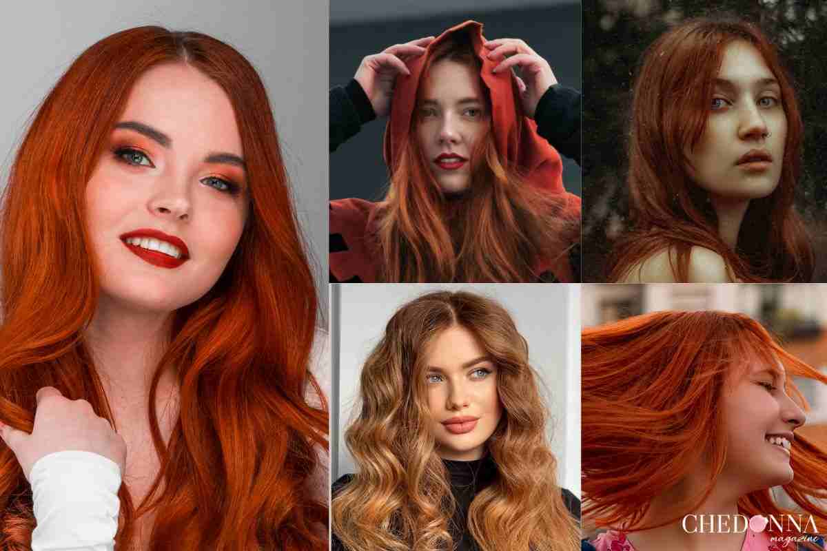 capelli rossi base naturale