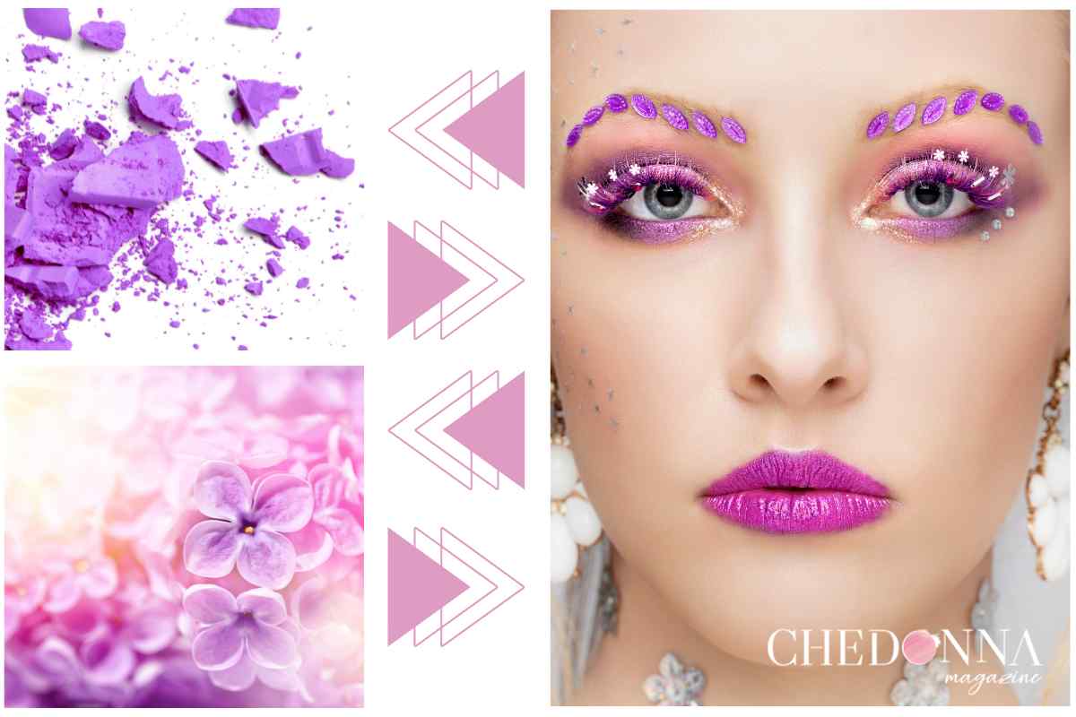 inspirations maquillage lilas