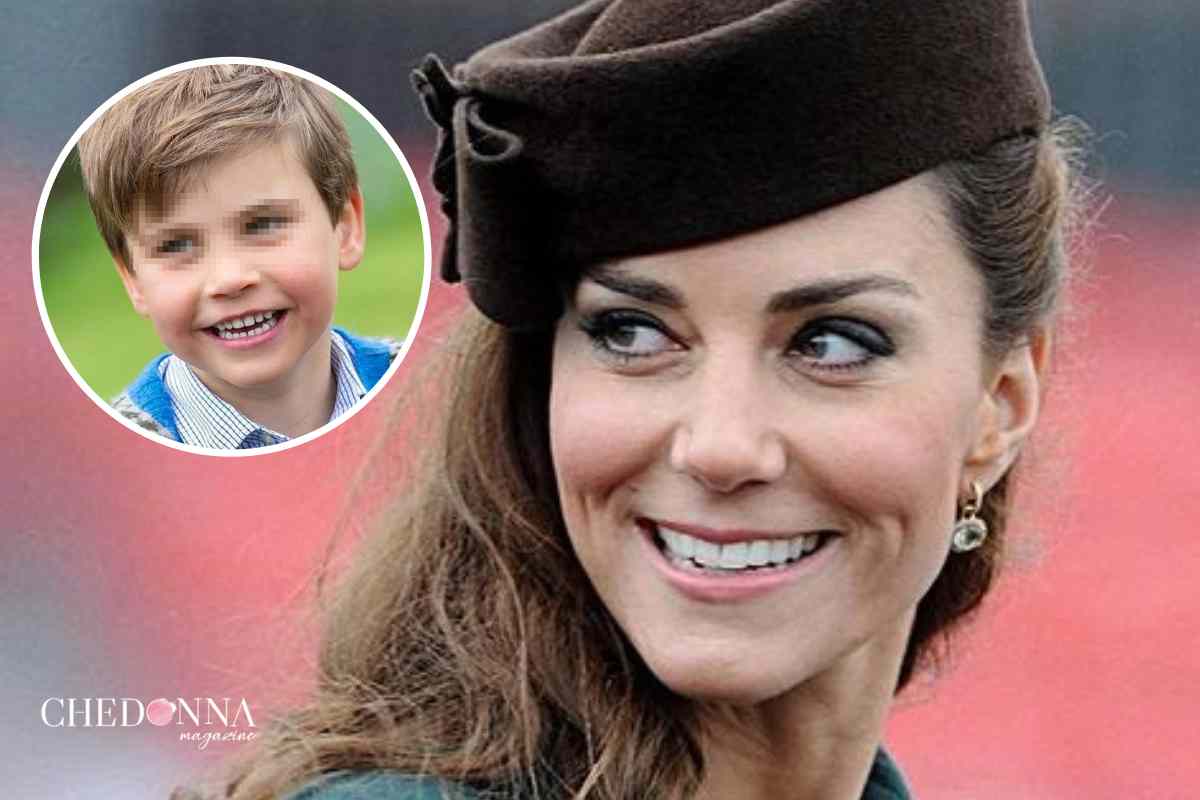 Kate Middleton svela segreto su Louis 