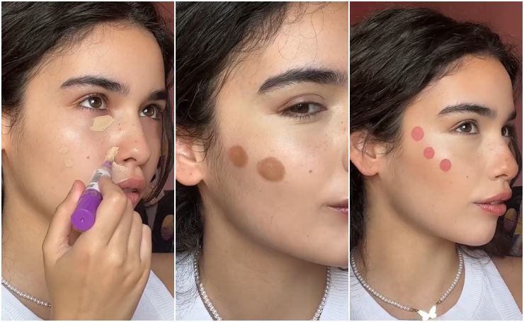 sunkissed make-up tutorial tiktok 