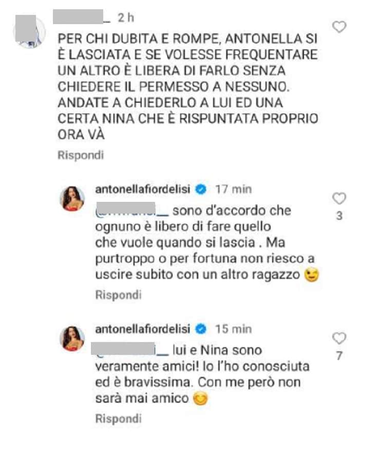 edoardo donnamaria gesto di protezione per antonella fiordelisi