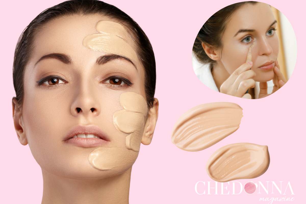 fondotinta correttore applicazione make-up