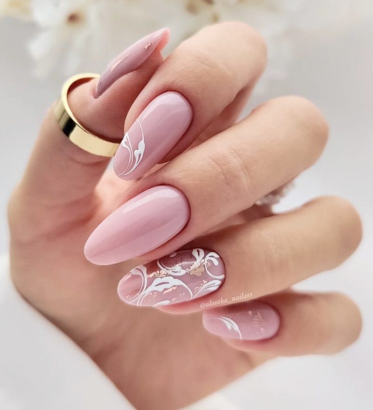 nail art disegno unghie sposa cerimonia