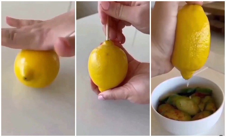 metodo spremere limone succo risparmiare 