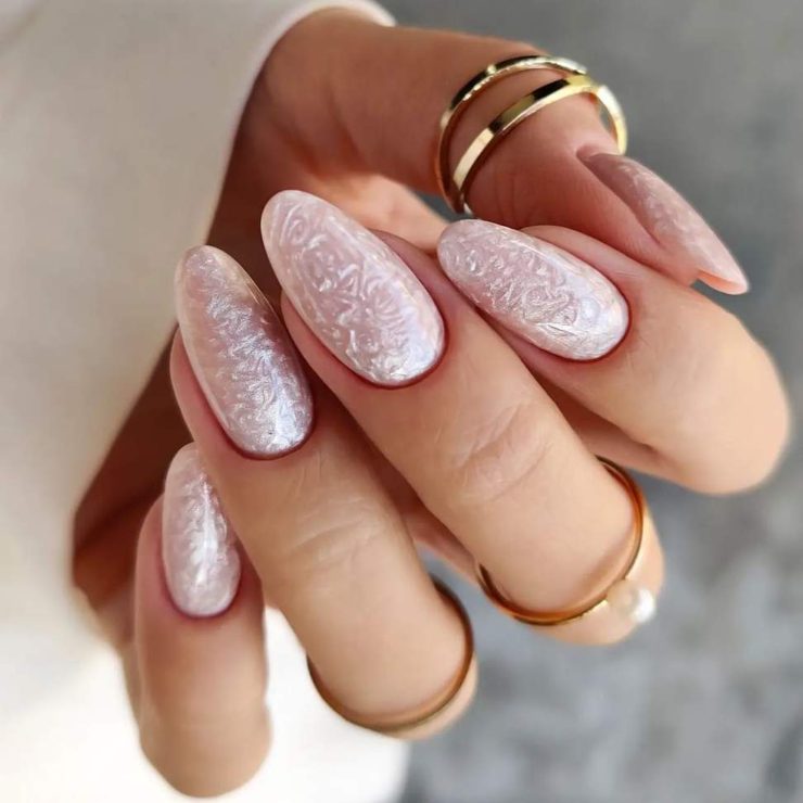 mariage mariage coquille ongles 