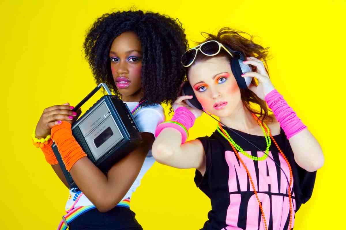 quali colori scegliere per un make-up anni '80