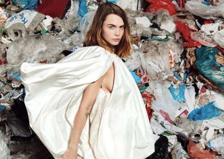 Stella McCartney, Cara Delevingne nella campagna SS24