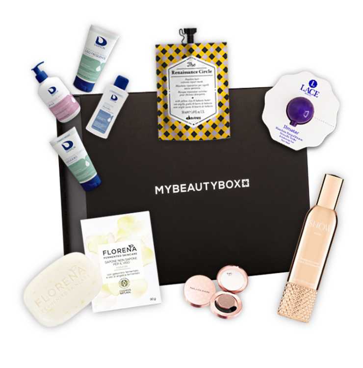 Prodotti nella mybeautybox 