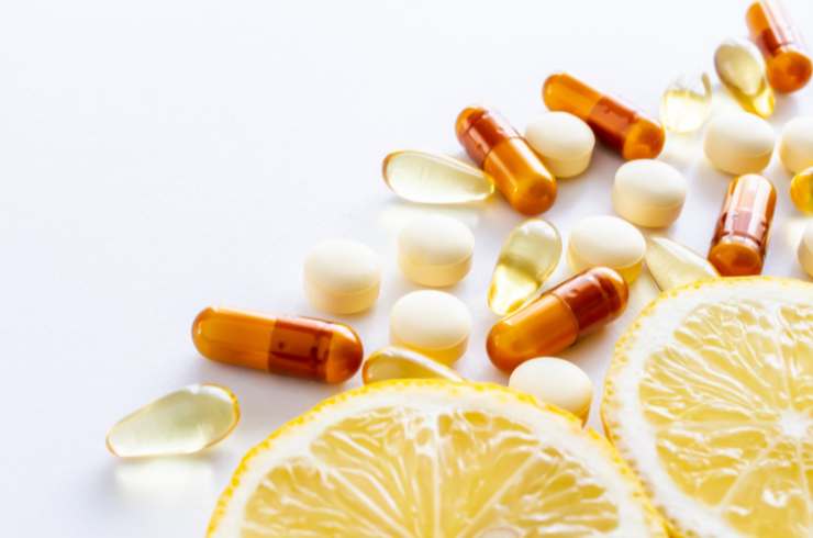 Integratori e limone per Vitamina c