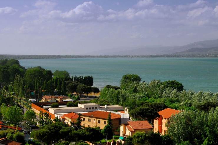 vista di Castiglione del lago