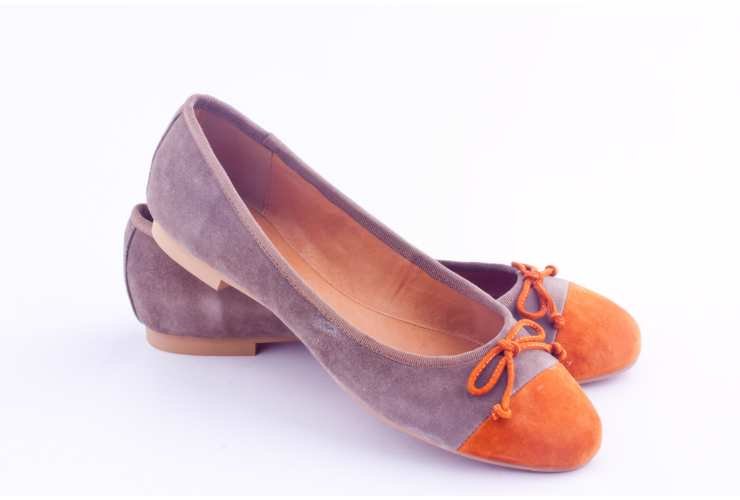 ballerine colorate con laccetto