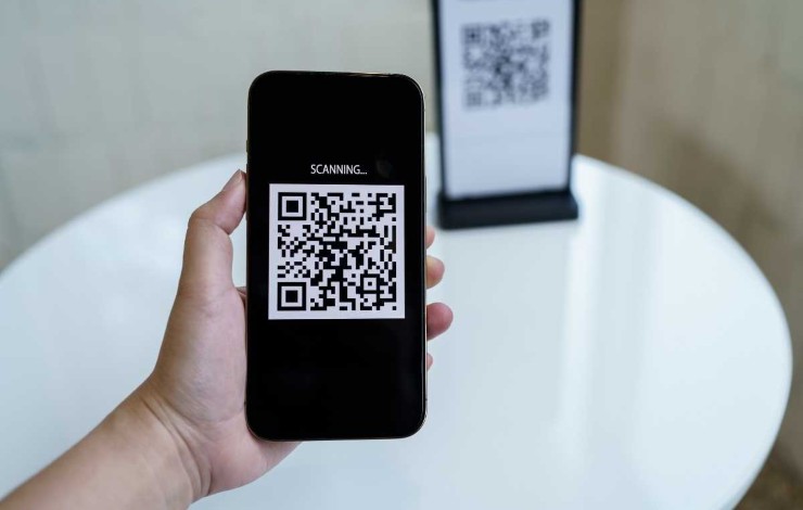 Cellulare, codici QR