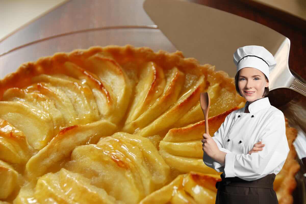 crostata di mele donna chef 