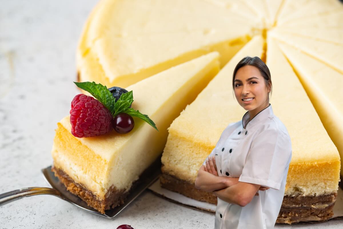 cheesecake e donna chef 