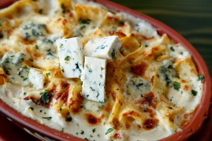Lasagne con gorgonzola 
