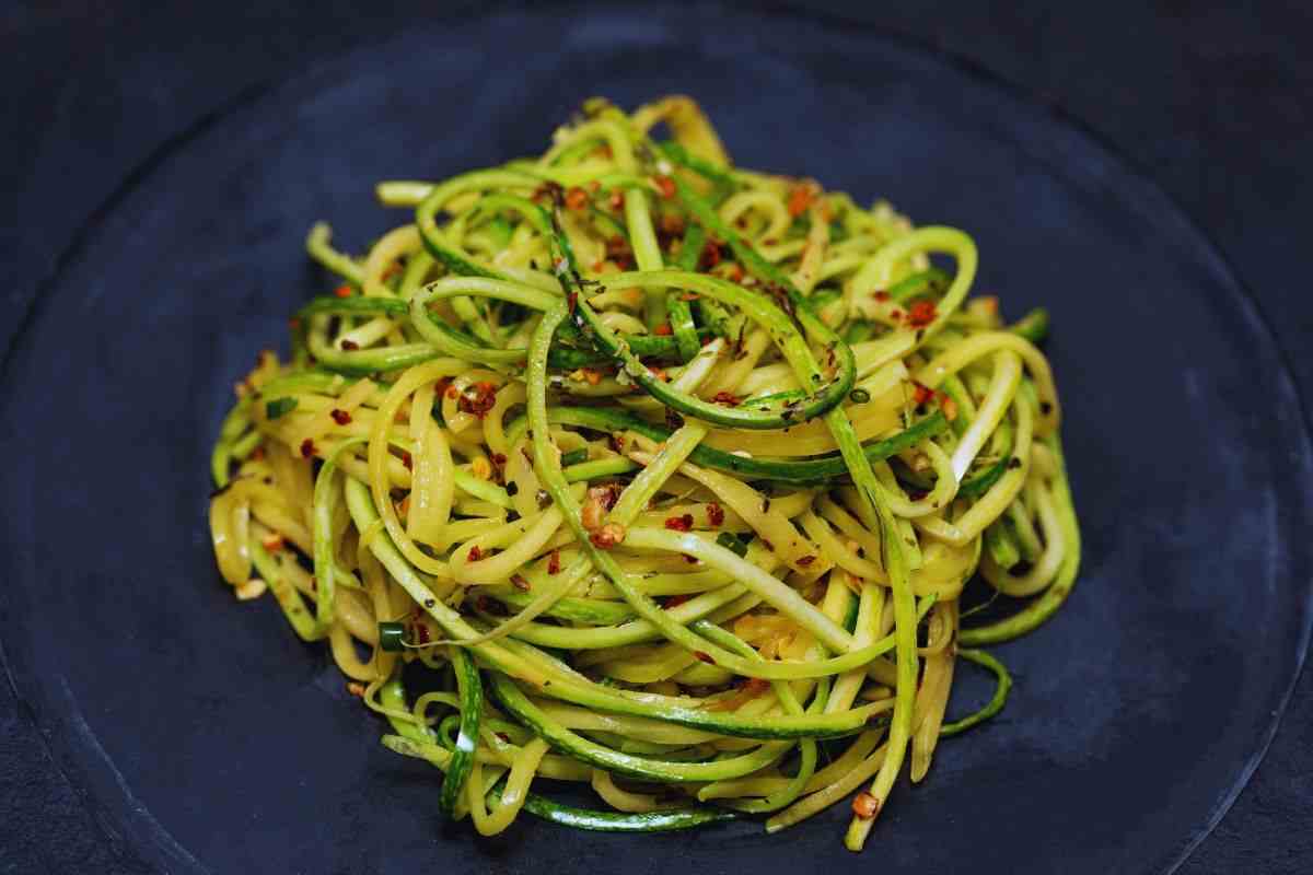 spaghetti di zucchine