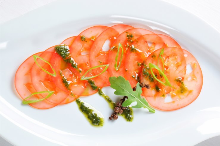 Carpaccio di pomodori 