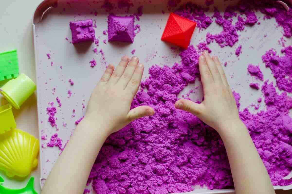 Sabbia cinetiva viola