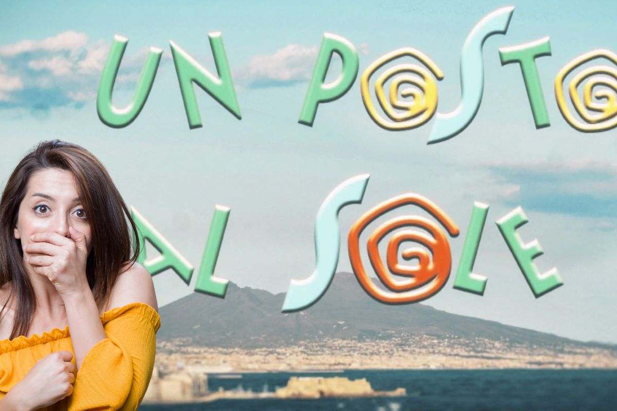 Sigla un posto al sole e donna stupita