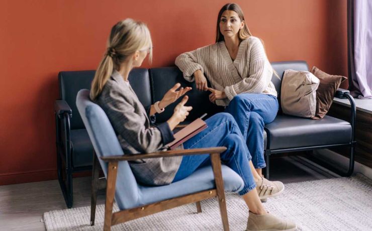 donna dallo psicologo 